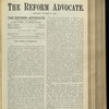 The Reform advocate