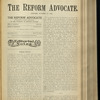 The Reform advocate