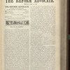 The Reform advocate