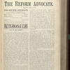 The Reform advocate
