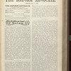 The Reform advocate