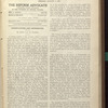 The Reform advocate