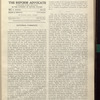 The Reform advocate