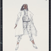 Costume sketches by Florence Klotz for the original Broadway production of Roza