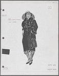 Costume sketches by Florence Klotz for the original Broadway production of Roza