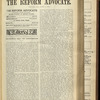 The Reform advocate