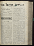 The Reform advocate