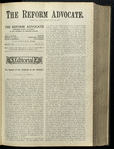 The Reform advocate