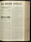 The Reform advocate