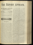 The Reform advocate