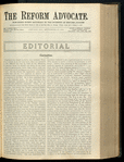The Reform advocate
