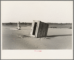 Remnants of building deposited by 1937 flood in New Madrid Bird's Point Fuse Plug Levee District