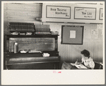 Corner of schoolroom, Southeast Missouri Farms