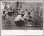 Natives eating watermelons, Steele, Missouri