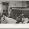 Negro revival meeting, La Forge, Missouri