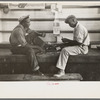 Negroes playing coon-can in negro bar-room near Reserve, Louisiana