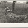 Old grave near Cruger, Mississippi