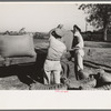 Loading rice onto truck, Crowley, Louisiana