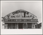 Front of saloon, Raceland, Louisiana