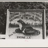 Sign of frog company, Rayne, Louisiana