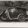 Automobile belonging to migrant cane chair worker, Paradis, Louisiana