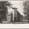 Negro church, southern Arkansas