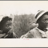 Negro day laborers employed in picking cotton at Lake Dick Project, Arkansas