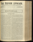 The Reform advocate