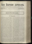 The Reform advocate