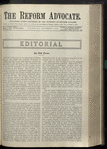 The Reform advocate