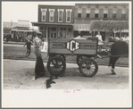 Delivering ice to stands, National Rice Festival, Crowley, Louisiana