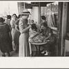 Sandwiches for sale by local organization, National Rice Festival, Crowley, Louisiana