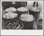 Ice at refreshment stand, state fair, Donaldsonville, Louisiana
