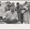 Cajun Hawaiian guitar player, National Rice Festival, Crowley, Louisiana