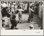 Street dance, National Rice Festival, Crowley, Louisiana
