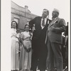 Judges who selected the queen of the National Rice Festival, Crowley, Louisiana, from the group of princesses