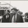 Two men at National Rice Festival, Crowley, Louisiana