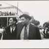 Two men at National Rice Festival, Crowley, Louisiana