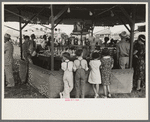 Concession stand at southern Louisiana state fair, Donaldsonville