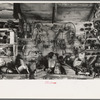 Automobile parts at junkyard near Abbeville, Louisiana