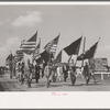 Parade of the colors, state fair, Donaldsonville, Louisiana