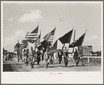 Parade of the colors, state fair, Donaldsonville, Louisiana