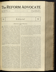 The Reform advocate