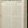 The Reform advocate