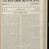 The Reform advocate