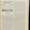 The Reform advocate
