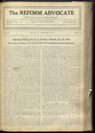 The Reform advocate
