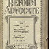 The Reform advocate