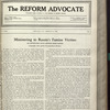 The Reform advocate