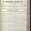 The Reform advocate